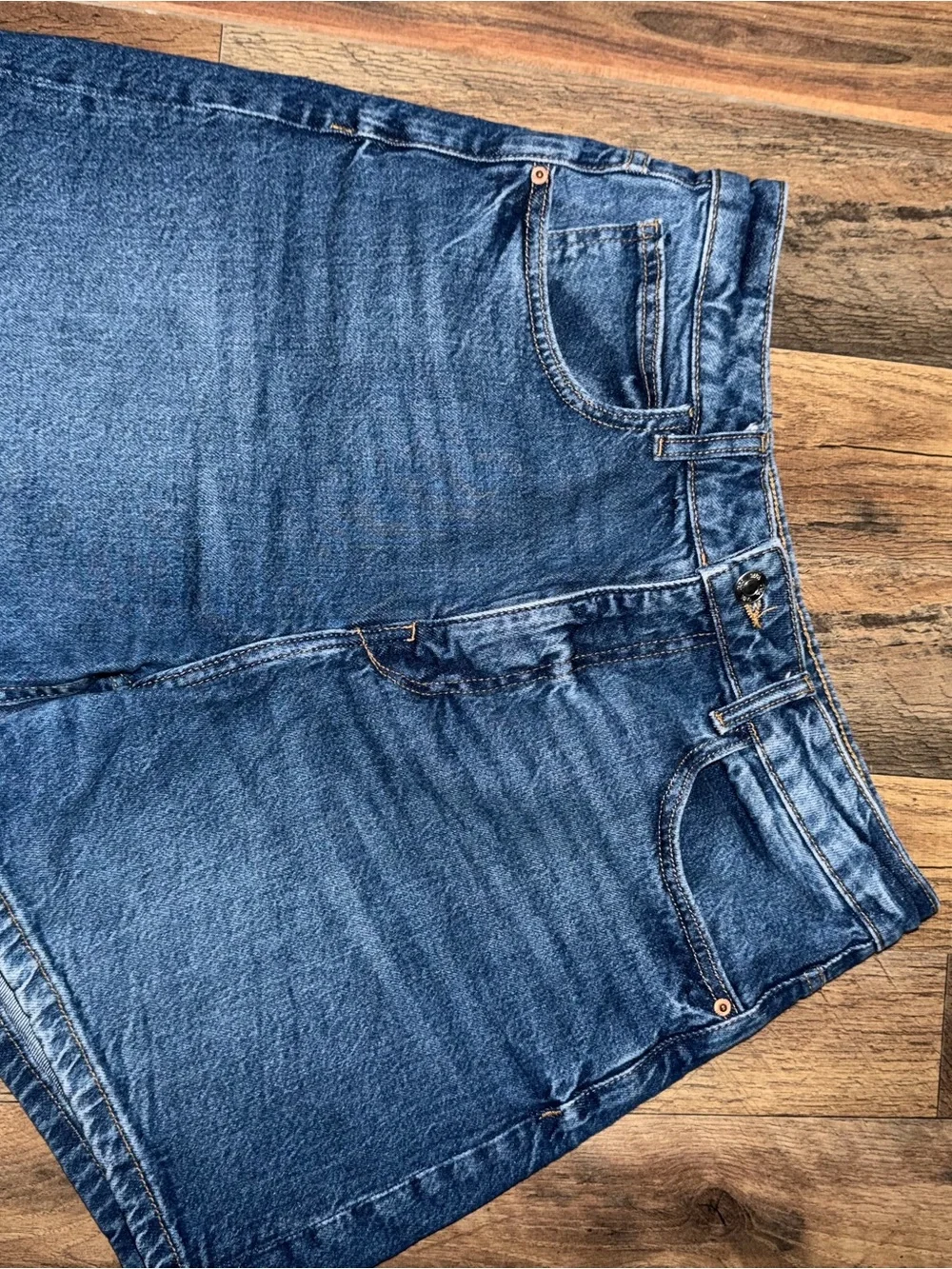 Zara denim shorts